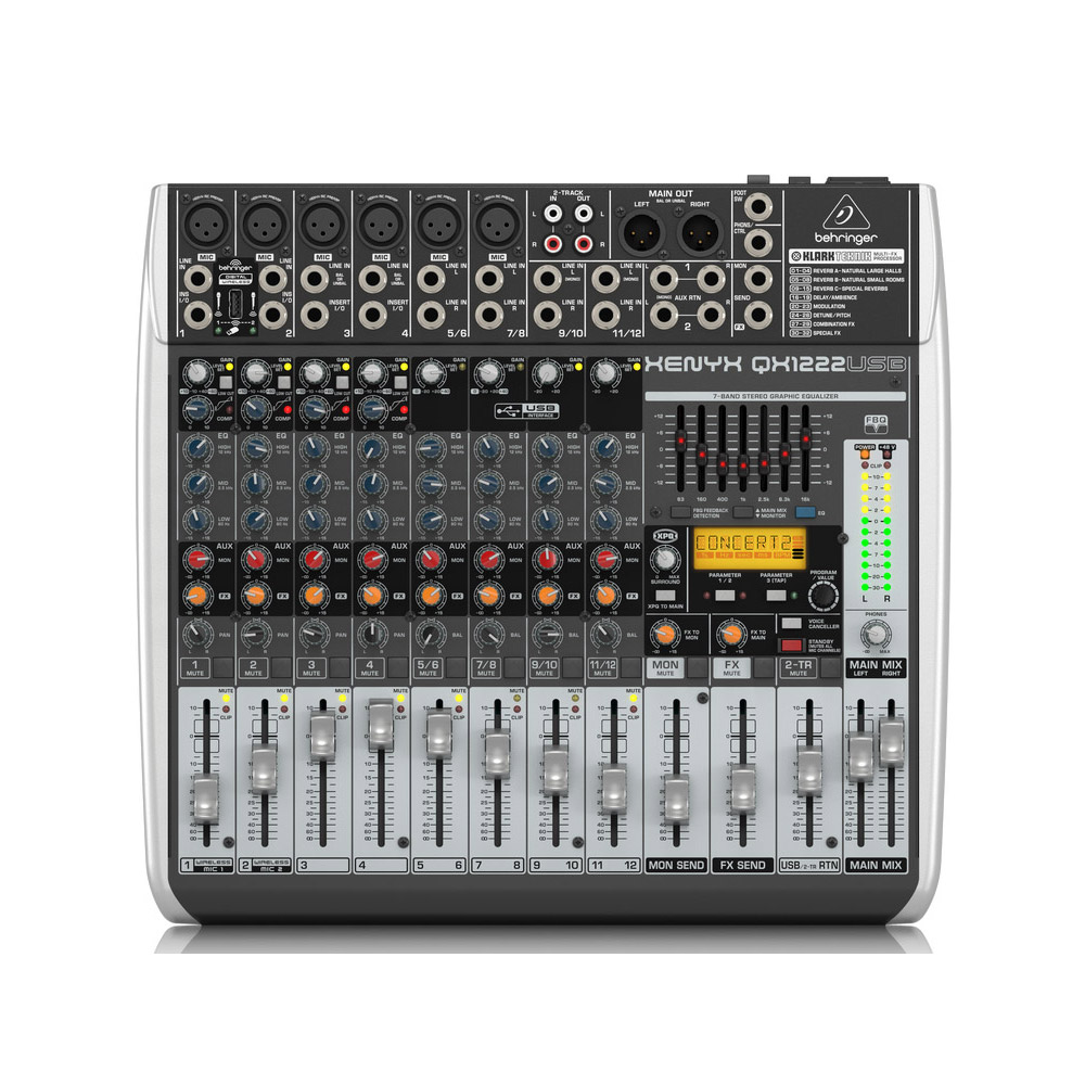 MIXER BÀN SÂN KHẤU BEHRINGER QX1222USB