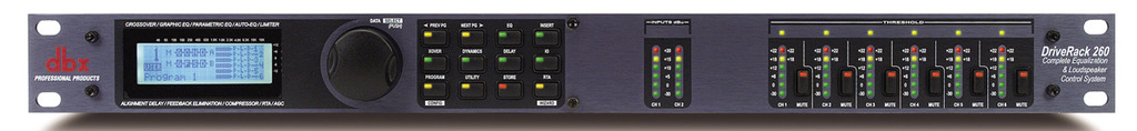 Bộ xử lý âm thanh số DriveRack DBX 260
