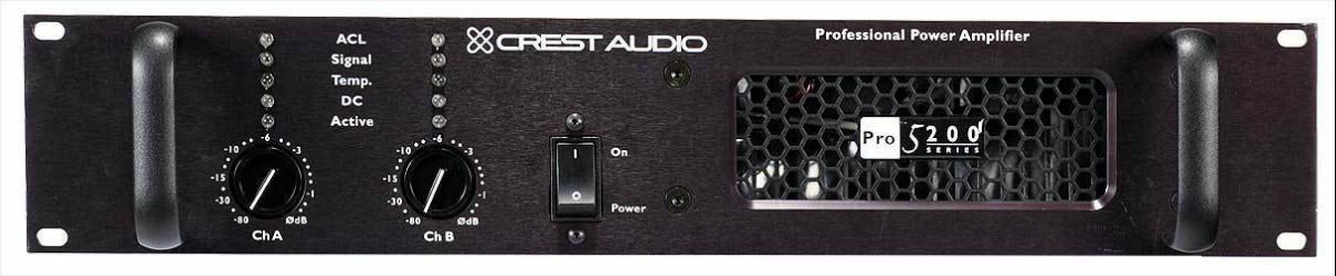 MAIN Crest Audio Pro 5200