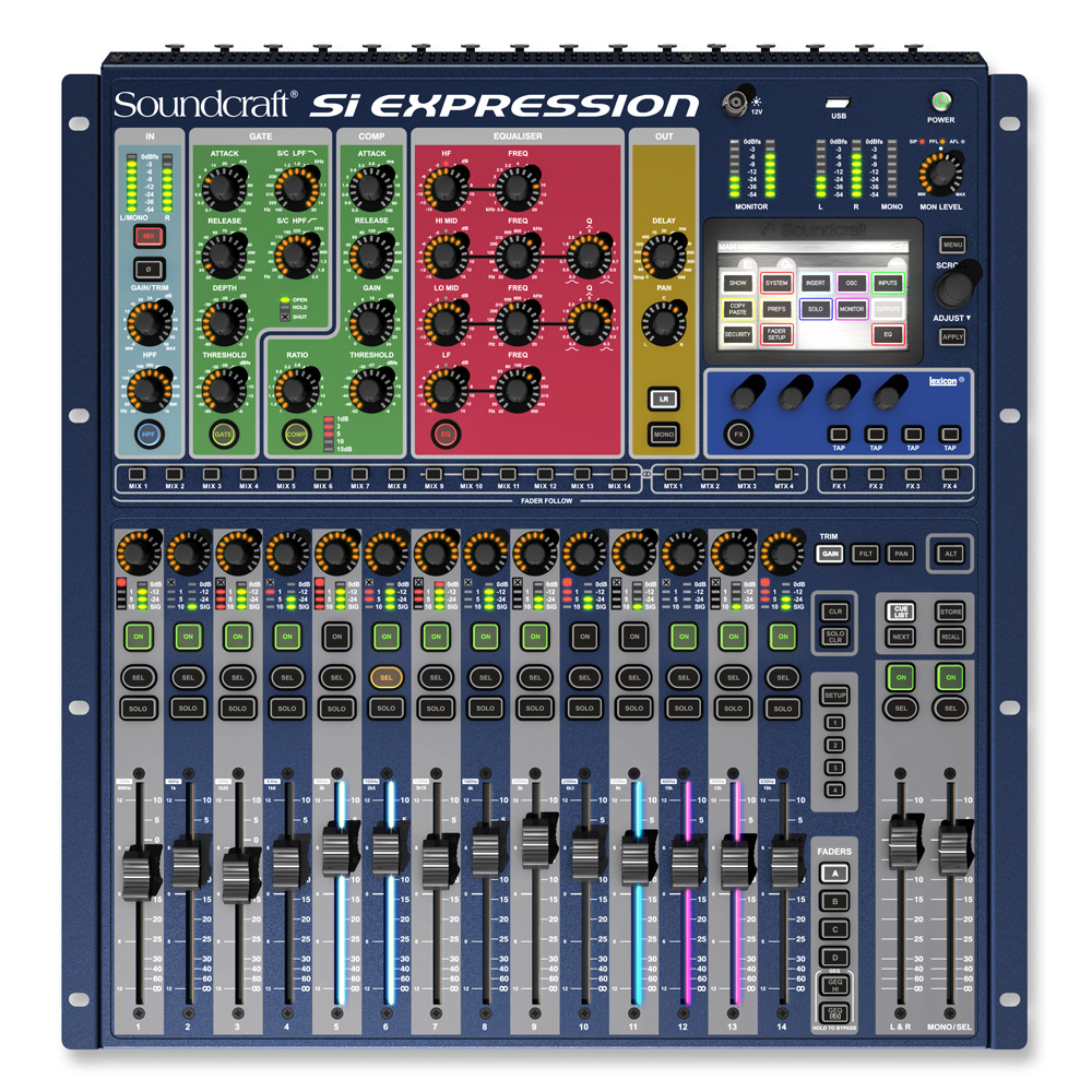 MIXER DIGITAL SÂN KHẤU SOUNDCRAFT Si EXPRESSION 1