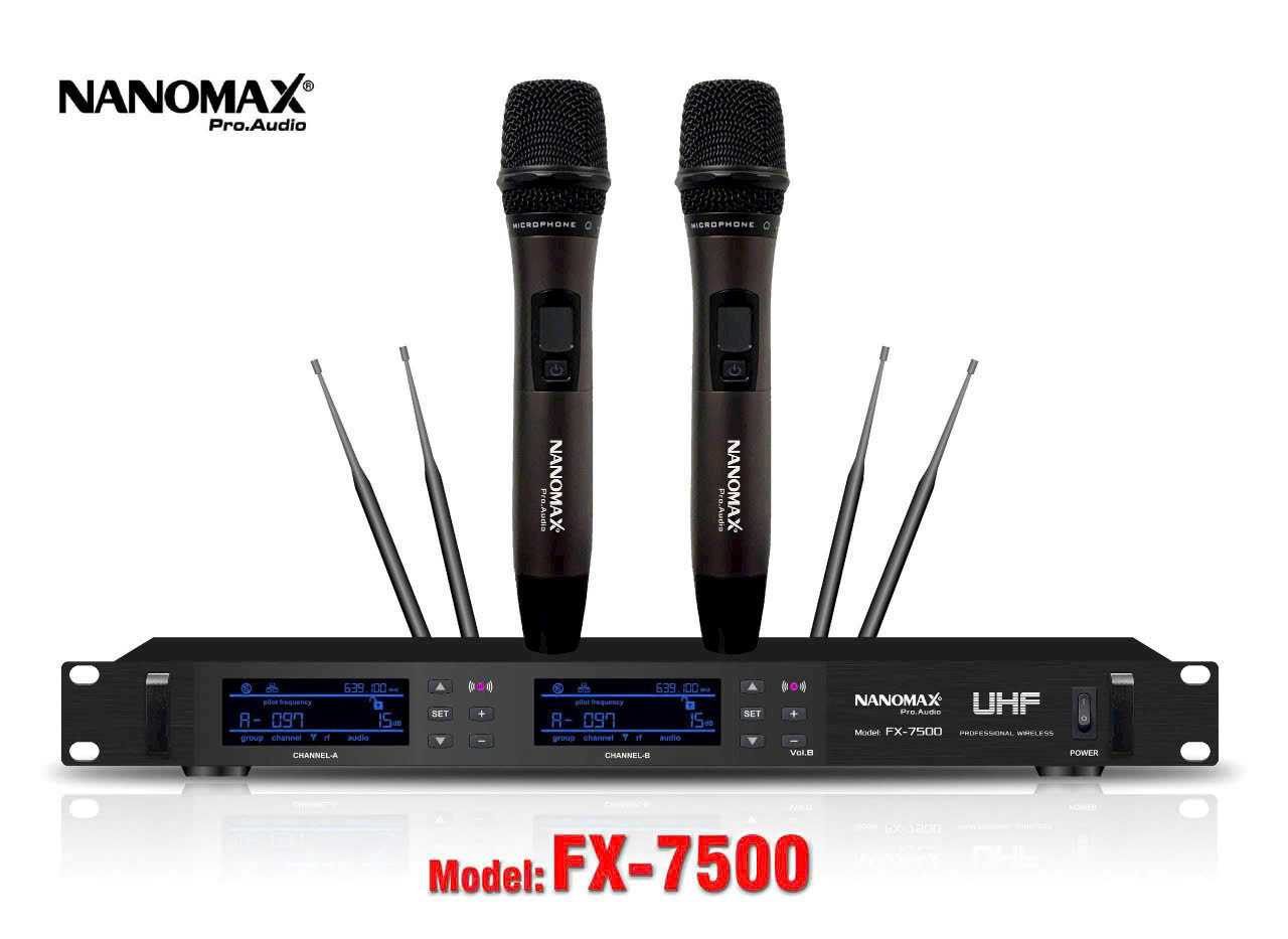 MICRO KHÔNG DÂY NANOMAX FX-7500
