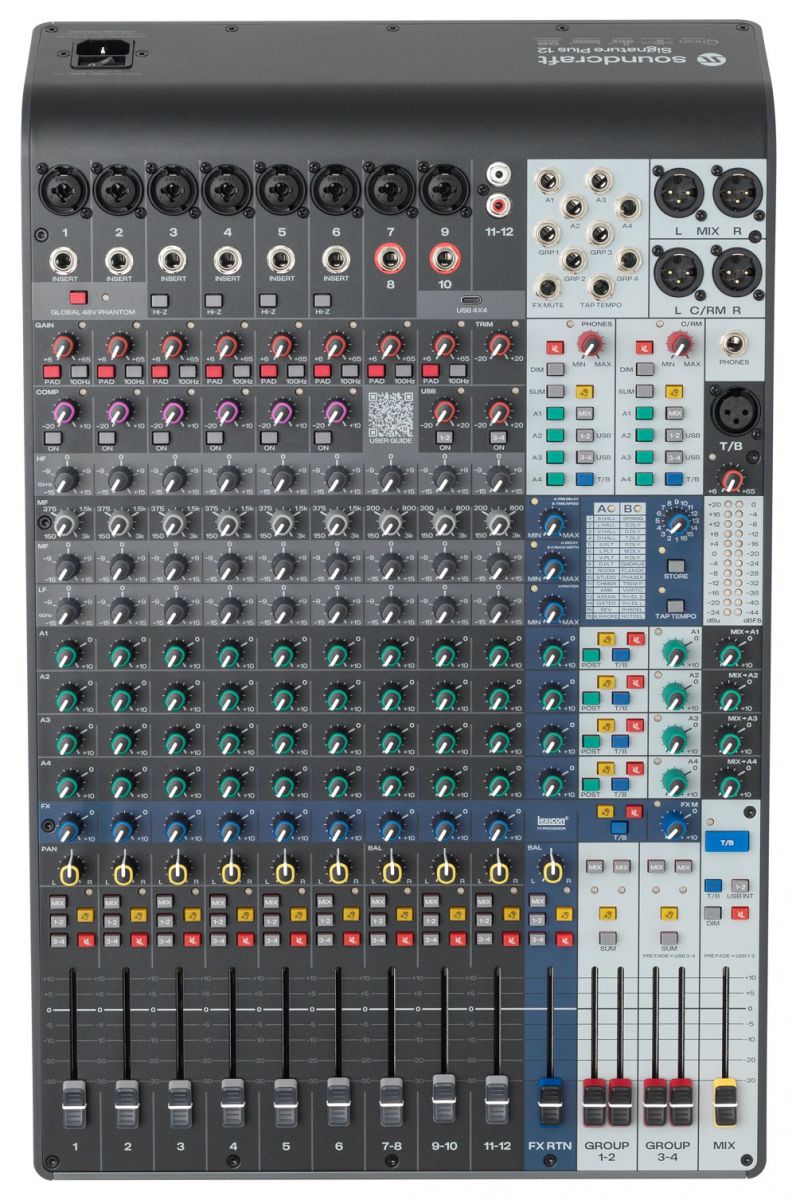 MIXER Soundcraft Signature Plus 12