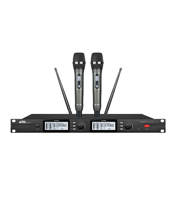 Bộ micro không dây 2 kênh ATS WS-211