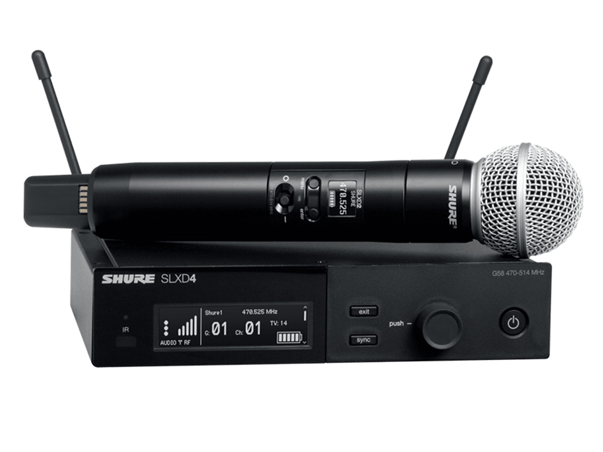 MICRO KHÔNG DÂY SHURE SLXD24/SM58