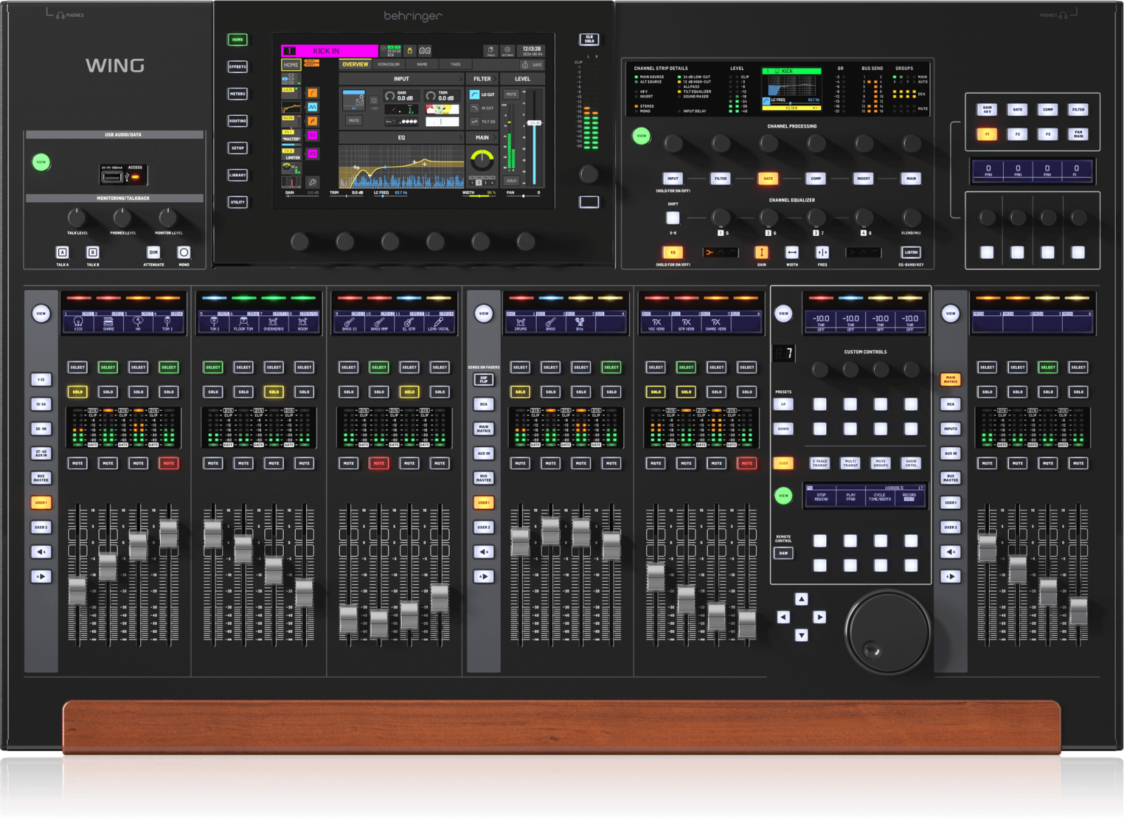 Mixer Behringer WING-BK 48 Stereo Channels